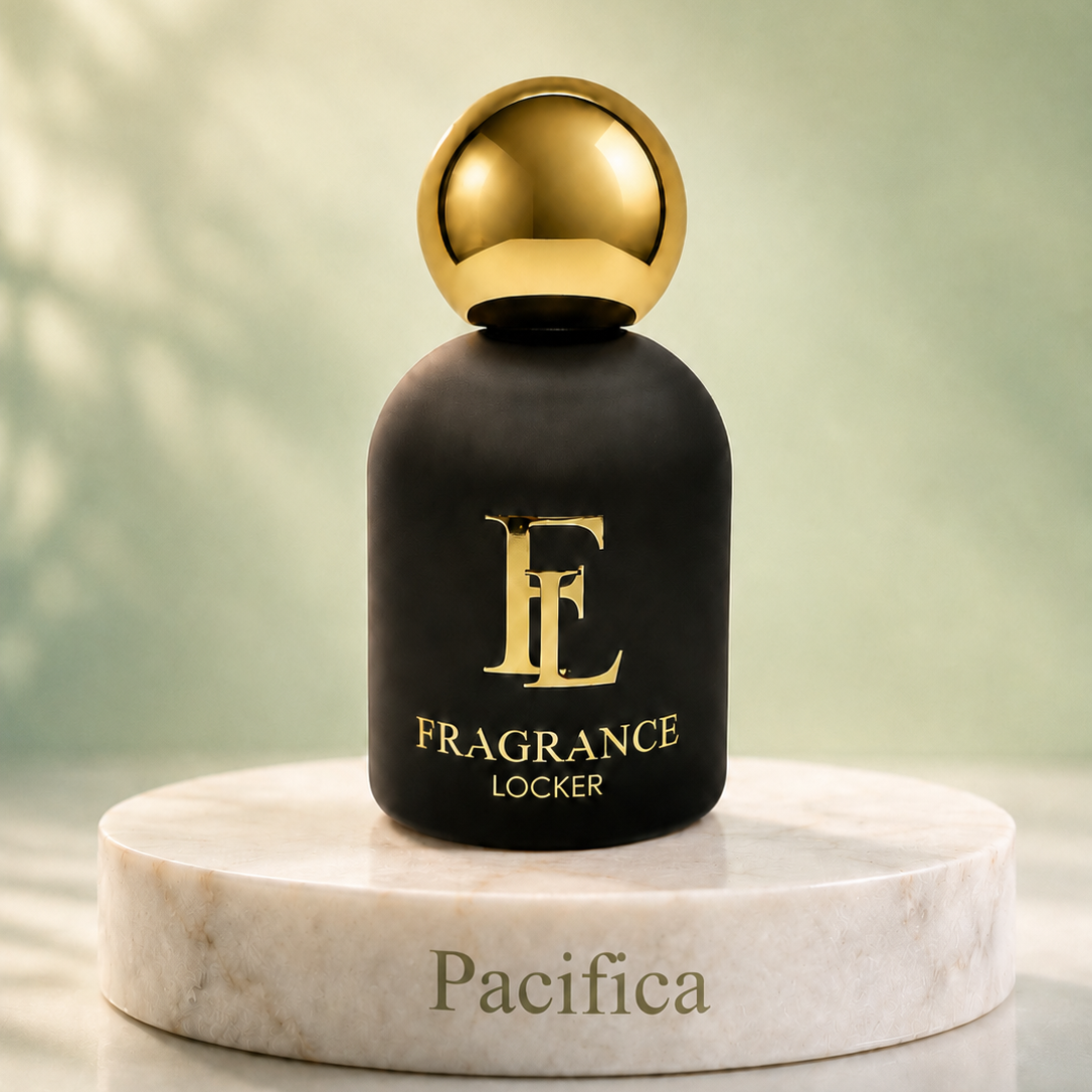 Fragrance Locker Pacific Chill Louis Vuitton inspired Eau de Parfum 50ml bottle and box.