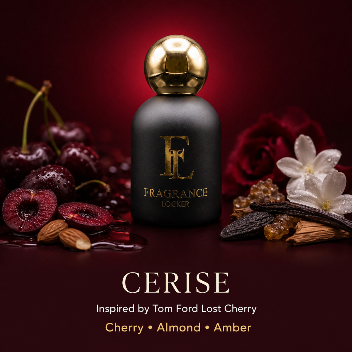 Inspired by Lost Cherry – Cerise Fruity · Gourmand · Woody — Unisex Parfum 50ml