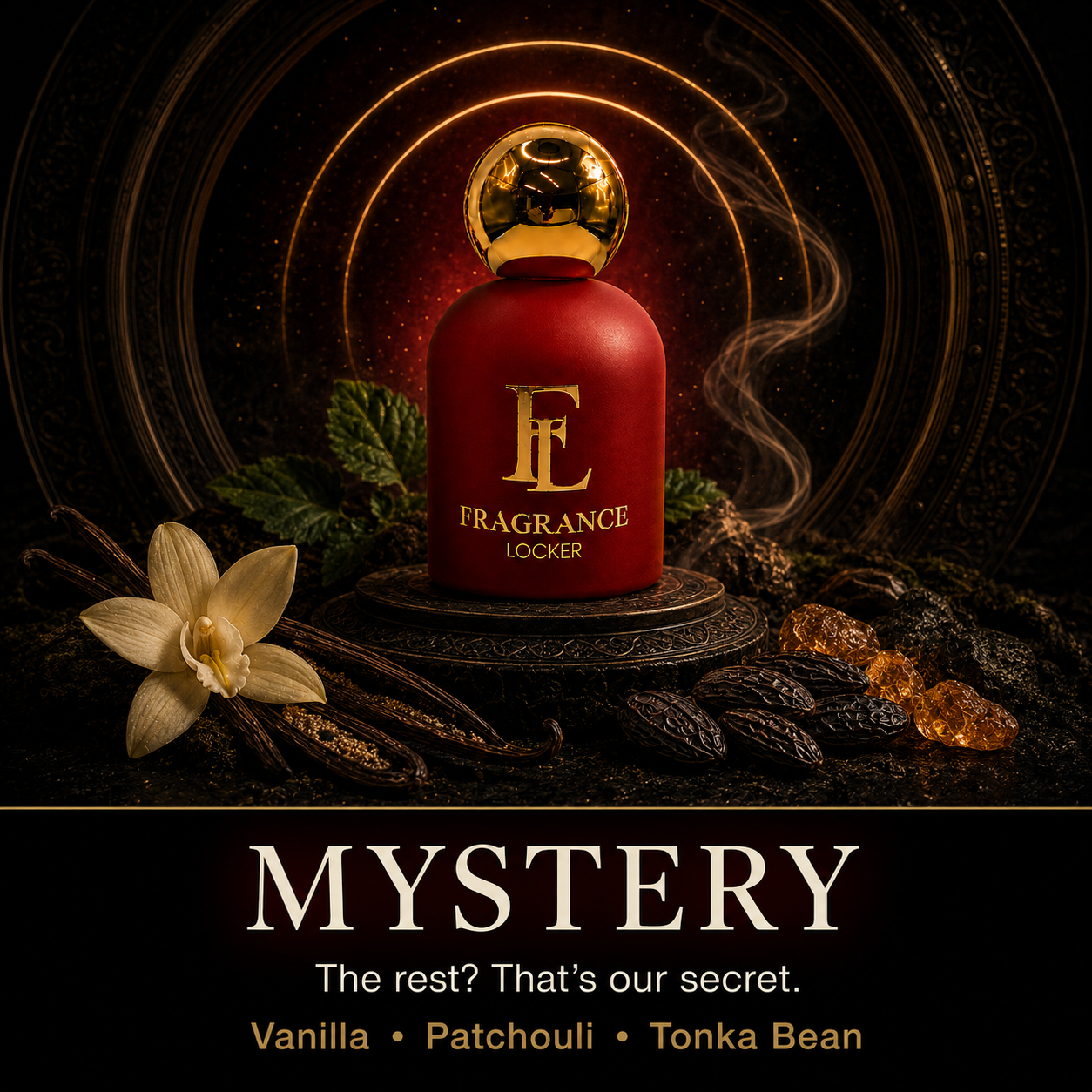 Mystery Fragrance – Vanilla, Patchouli & Tonka