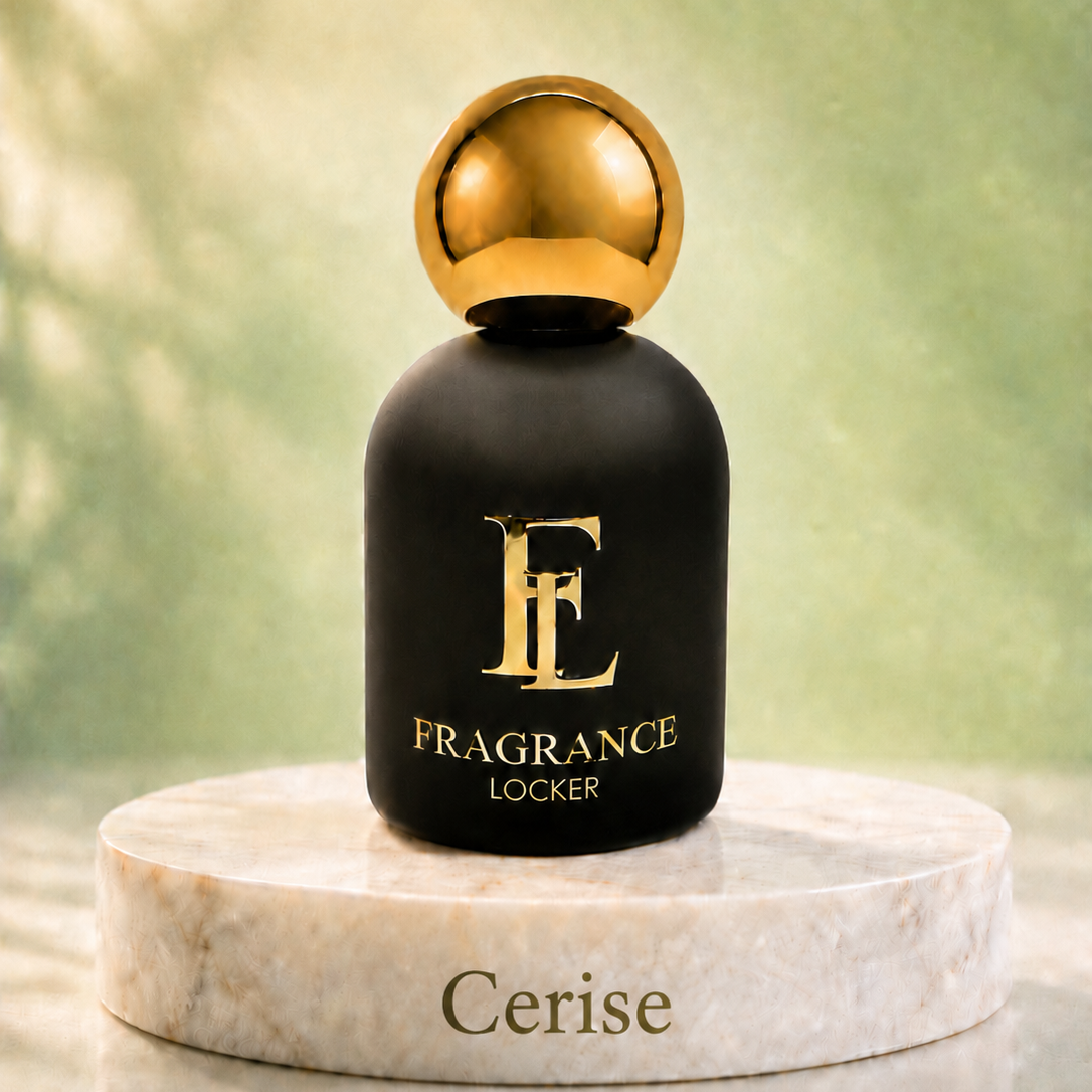 Fragrance Locker Lost cherry Tom Ford inspired Eau de Parfum 50ml bottle and box.