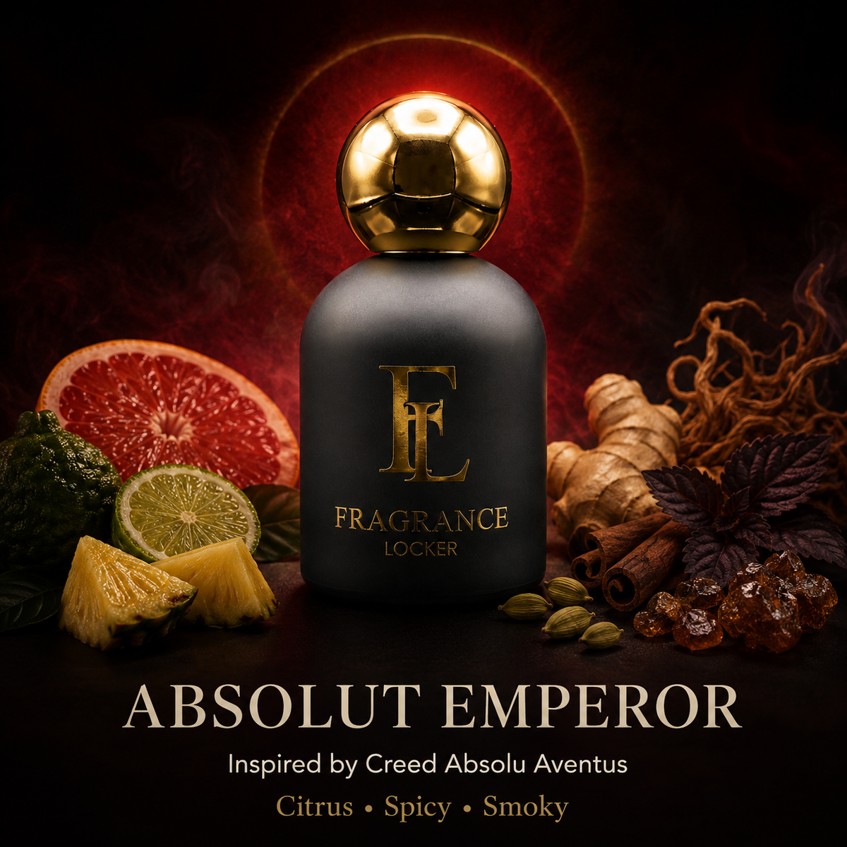 Inspired by Aventus Absolu – Absolut Emperor Fruity · Woody · Aromatic — Men's Parfum 50ml