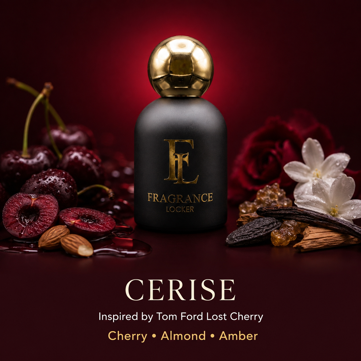Inspired by Lost Cherry – Cerise Fruity · Gourmand · Woody — Unisex Parfum 50ml