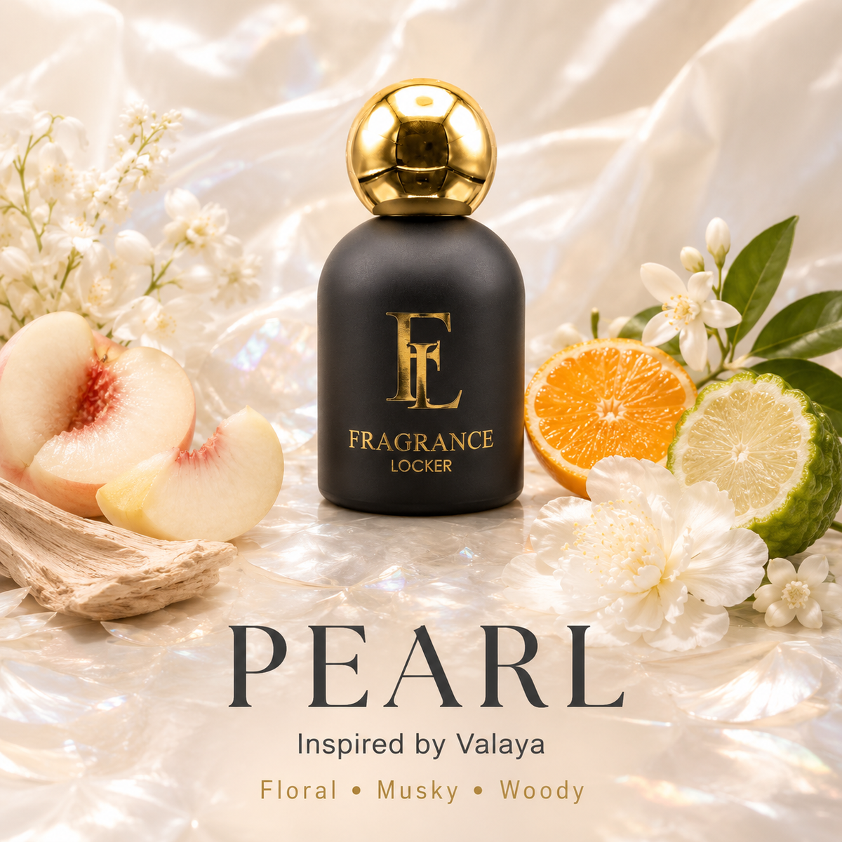 Inspired by Valaya – Pearl Fresh · Floral · Woody — Women's Parfum 50ml