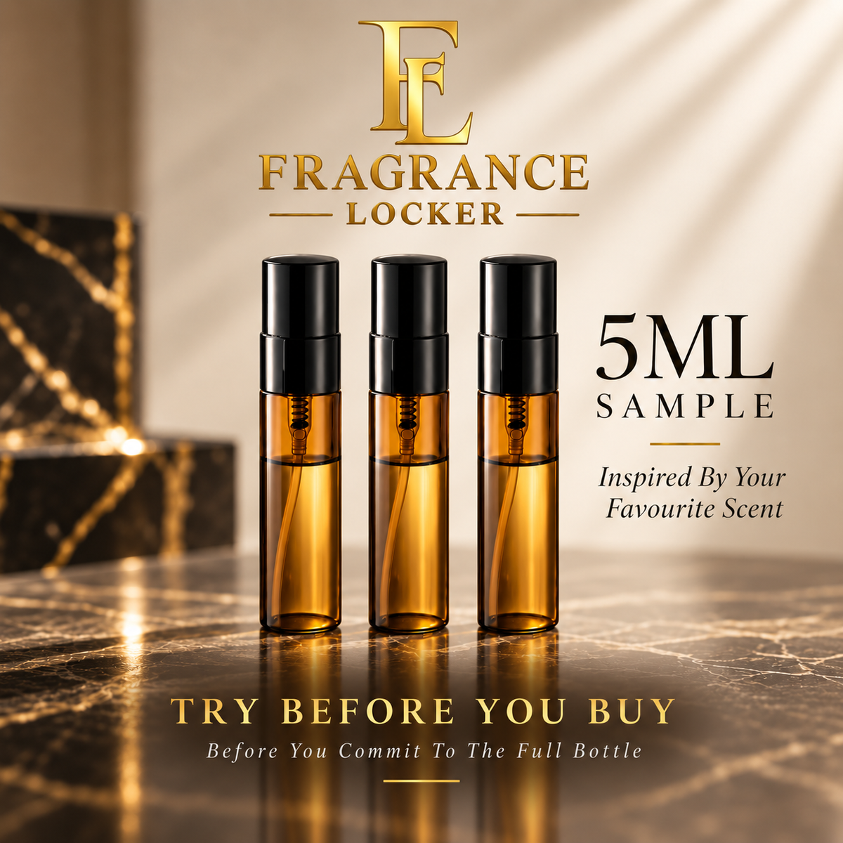 3 x 5ml Perfume
