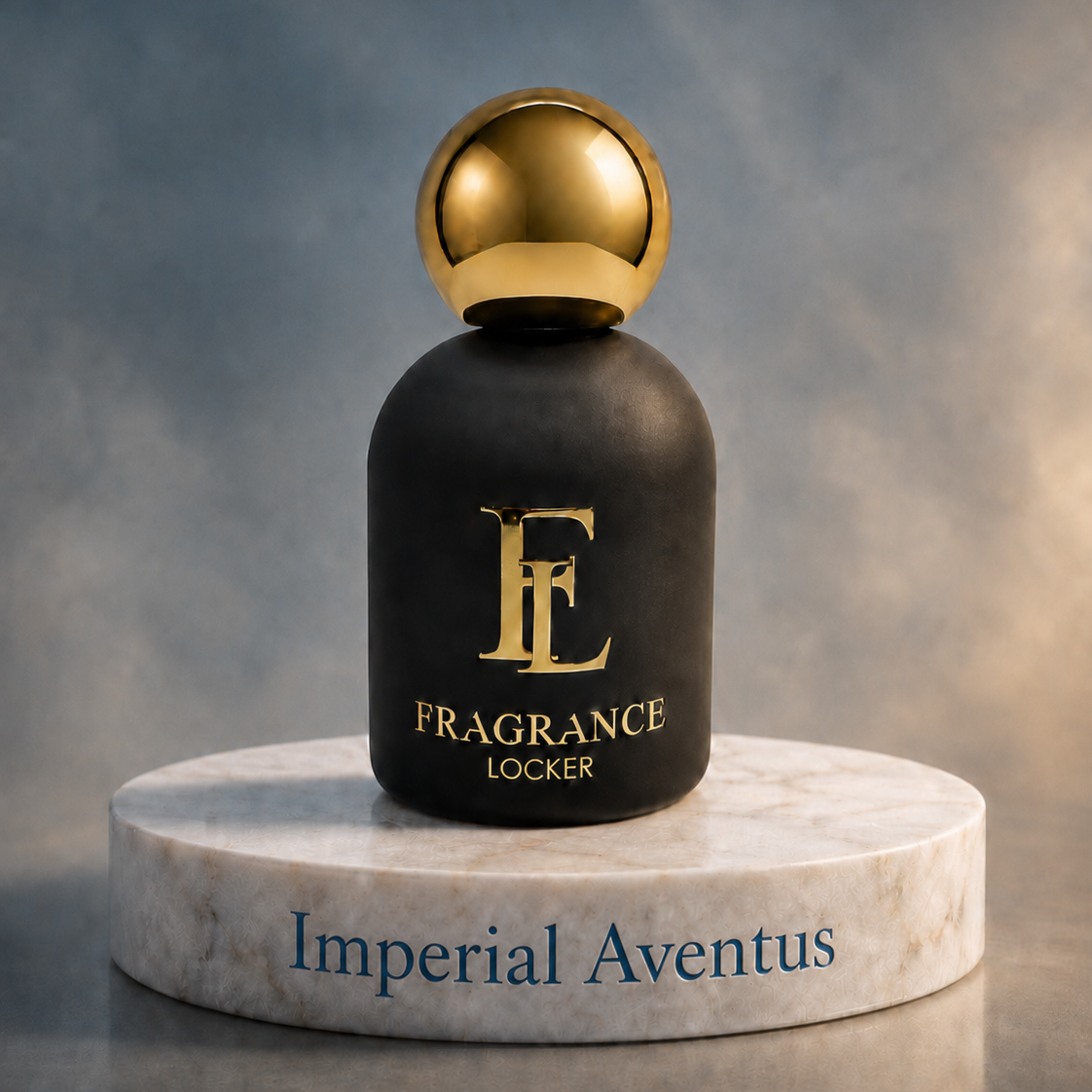 Fragrance Locker Aventus Creed inspired Eau de Parfum 50ml bottle and box.